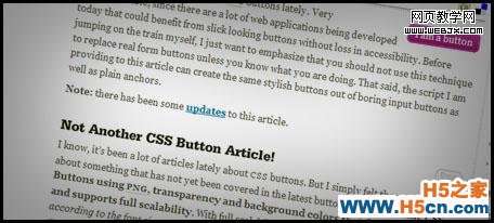 Scalable CSS Buttons Using png and Background Colors