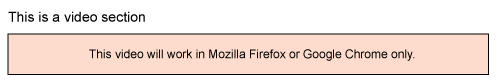 ͼͬƵڣʾϢ‘Ƶ Mozilla Firefox  Google Chrome С’